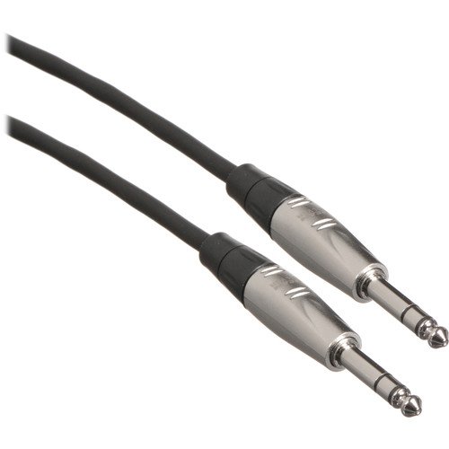 Hosa Audio Interconnect: Stereo 1/4" Male to Stereo 1/4" Male - 20ft (6.1m)