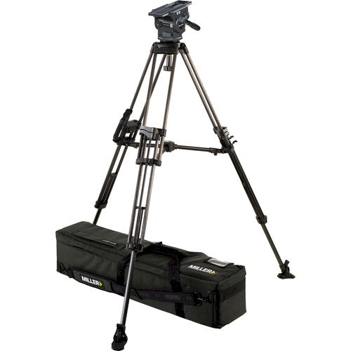 Miller 3043 ArrowX 3 Sprinter II Two-Stage Carbon Fiber Tripod System