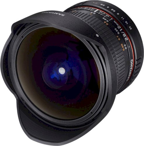 Samyang 12mm f/2.8 ED AS NCS Fisheye Lens for Canon EF Mount