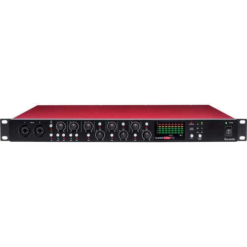 Focusrite Scarlett OctoPre Rackmount 8-Channel Microphone Preamp with ADAT Outputs