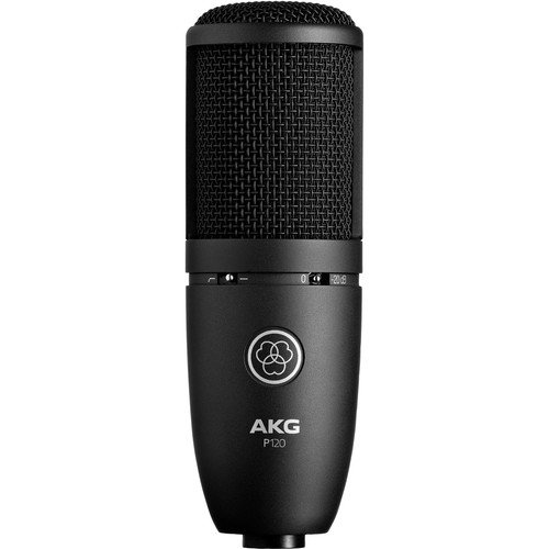 AKG P120 Cardioid Condenser Microphone (Black)