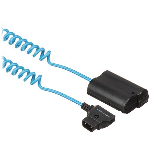 Kondor Blue D-Tap to Nikon EN-EL15 Coiled Dummy Battery Cable