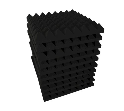AVE ISO Pyramid Acoustic Foam Pack (10 Pack)