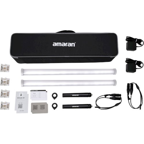 Amaran PT2c RGB LED Pixel Tube 2-Light Production Kit (60cm)