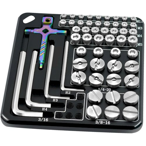 DigitalFoto Universal Allen Wrench & Screw Storage Kit