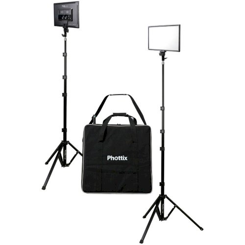 Phottix Nuada S3 II Twin LED Panel (2-Light Kit)