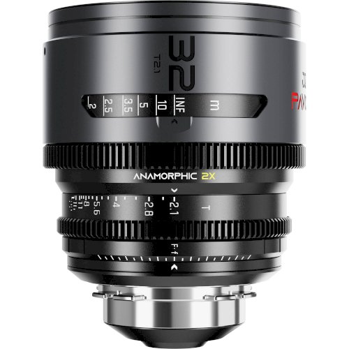 DZOFilm PAVO 32mm T2.1 2x Anamorphic Prime Lens (Neutral Coating, PL/EF Mount, Feet)