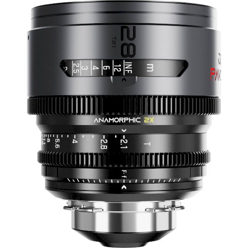 DZOFilm PAVO 28mm T2.1 2x Anamorphic Prime Lens (Neutral Coating, PL/EF Mount, Metres)