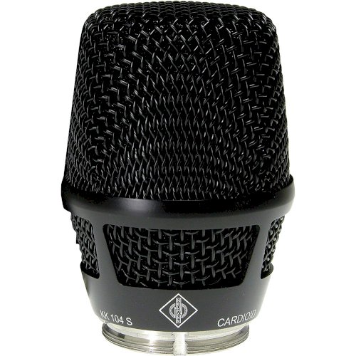 Neumann KK 104S Capsule Head for Sennheiser Handheld Transmitters (Black)