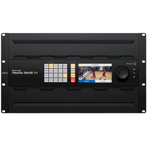 Blackmagic Design Videohub 120x120 12G Zero-Latency Video Router