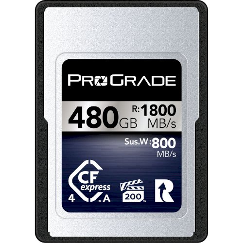 ProGrade Digital 480GB CFexpress 4.0 Type A Iridium Memory Card