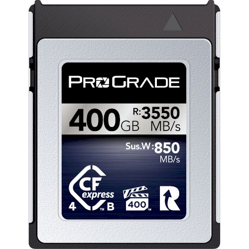 ProGrade Digital 400GB CFexpress 4.0 Type B Iridium Memory Card