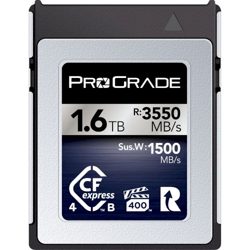 ProGrade Digital 1.6TB CFexpress 4.0 Type B Iridium Memory Card