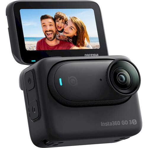 Insta360 GO 3S Action Camera (64GB, Midnight Black)