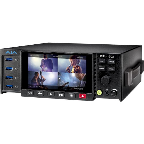 AJA Ki Pro GO2 Multichannel H.264/H.265 Recorder/Player