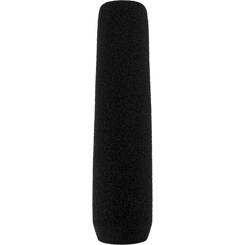 Radius Shotgun Microphone Foam Windscreen for 0.74 to 0.86" Diameter Microphones (Black, 7.1")