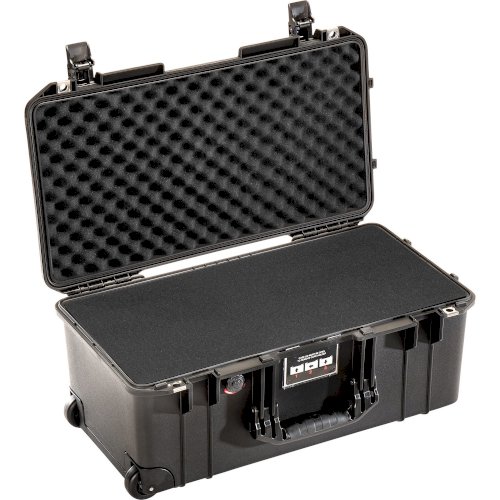 Pelican 1556 Wheeled Air Case with Foam (Black)